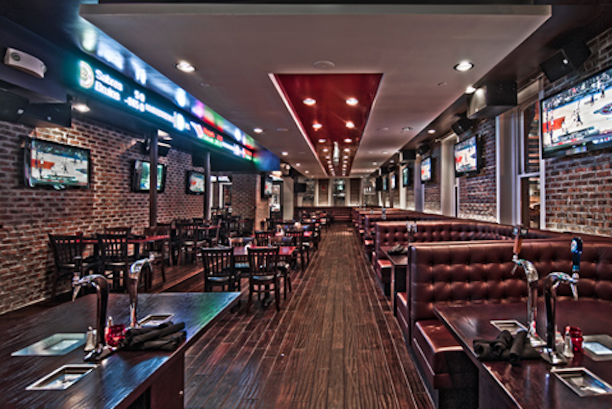 Redline Gallery Place's Upscale Sports Bar With Private Table Taps