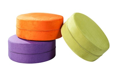 Galaxy Disc ottomans from CORT’s new Gamer™ Collection
