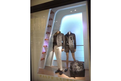 Ralph Lauren window display, Dubai