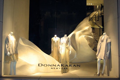 Donna Karan New York, in-store display