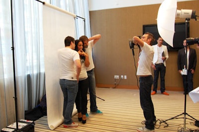 The NOH8 Campaign hosted its first Boston photo shoot, drawing 650 guests to W Boston.