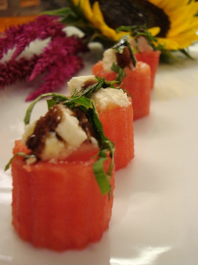 Watermelon with Feta and Balsamic