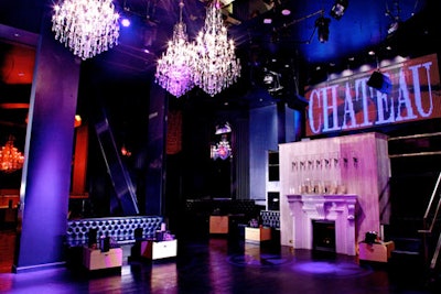 Chateau Nightclub & Gardens: Paris Las Vegas's Multilevel, Indoor