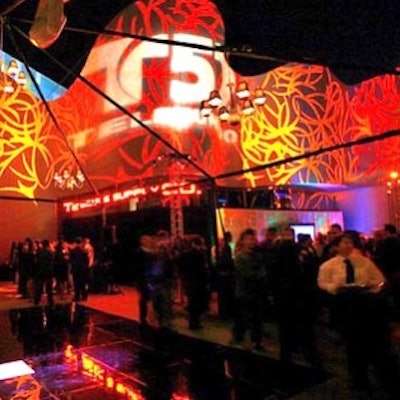 The T2 Terrace is a spectacular setting for event receptions.