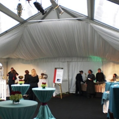 Versatile tents for meetings, seminars, product launches, and mixers.