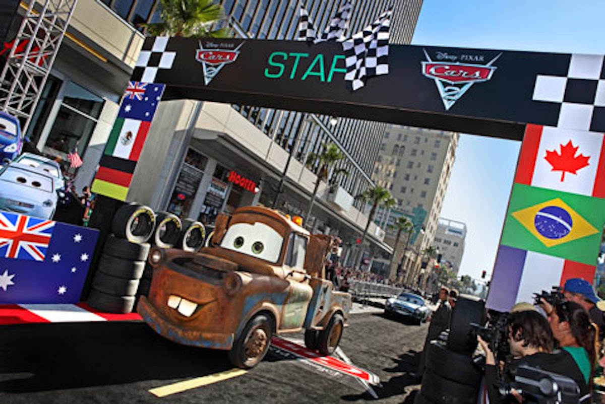 Cars 2 premiere sale