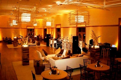 Aspen lounge in the ballroom