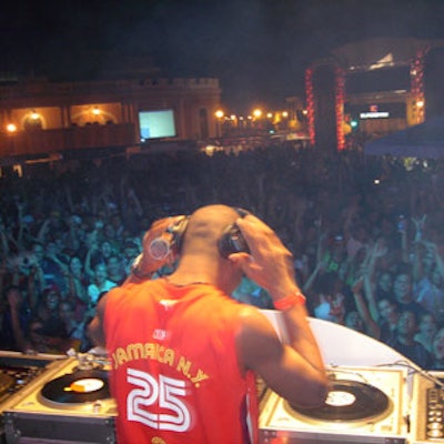 DJ Irie at a Red Bull event