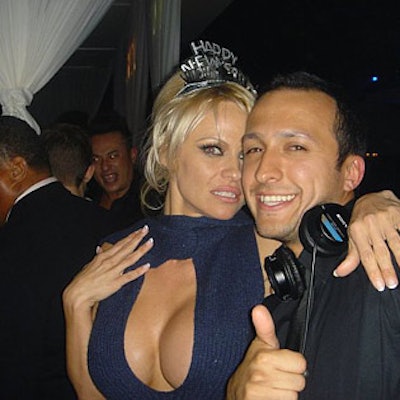 DJ Vice with Pamela Anderson