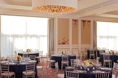 Grand Ballroom – 5,046 sq. ft, natural lighting and adjoining Terrace