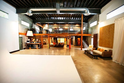 Studio A, main space