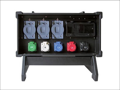 UL3R temporary power distribution boxes that are code compliant