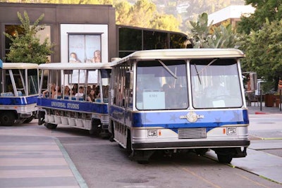 Universal Studios tram tour