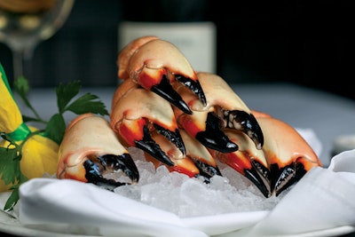 Fresh Florida Stone Crab from our own Truluck’s fishery
