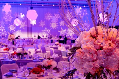 1500 person Winter Wonderland gala at the MTCC