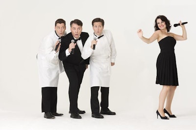 The Three Waiters with a Female Guest – let your audience become part of the act!