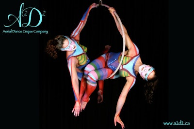 A2D2 can double your enjoyment with our brilliant double aerial acts.