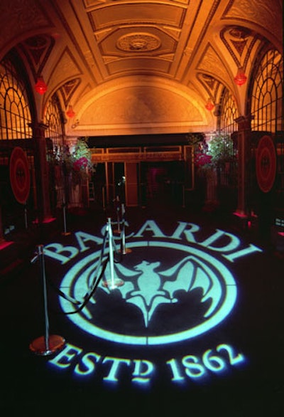 : Corporate branding event for Bacardi