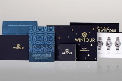 Wintour Luxury Watch Branding, Catalog, and Invitation