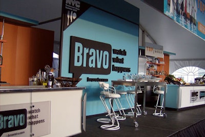Bravo's Top Chef Third Season Launch - Set Fabrication and Installation