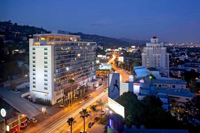 Exterior of Andaz West Hollywood