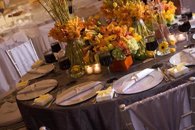 A wedding table