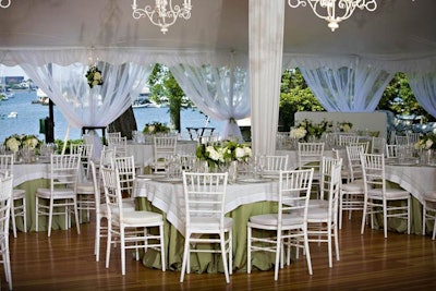 Tented wedding