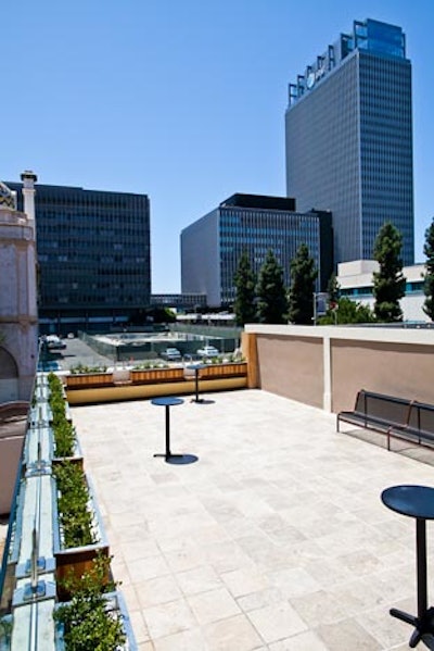 Roofdeck Patio connecting to the Main Theater balcony