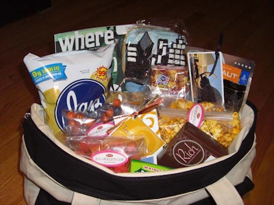 Our 'All Things Chicago' basket is a popular choice for those hosting trade shows and conventions in the Windy City...such a wonderful way to welcome the exhibitors!