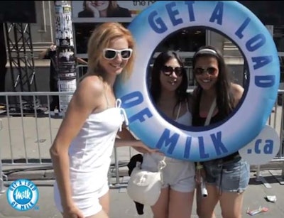 Client: LAUNCH! Project (video): ‘Get a Load of Milk’ at the 2011 MMVAs