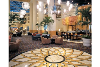 A $6.5 million transformation of the hotel's main lobby.