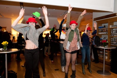 Fig. 2: Flash Event A Flash Mob at the Nespresso Pixies launch at the Beverly Hills Williams-Sonoma in April