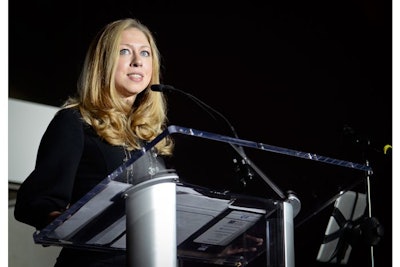 Chelsea Clinton at Big in Boston Gala