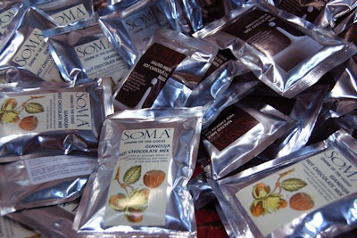 Soma Chocolate's Elixir hot chocolate packets come in four flavours.