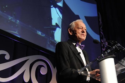 Television journalist Bob Schieffer stepped in as M.C. for the gala’s program, replacing longtime emcee Scott Pelley, who had to moderate the GOP presidential debate that evening.