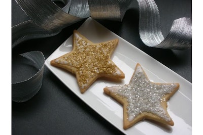 Boston-based ButterGirl Baking Company offers gift-worthy treats packaged in gold boxes tied with silver ribbons. Options include shortbread and sugar cookies shaped like stars and snowflakes. Cookies cost $15 to $20 per dozen, and online orders can be turned around in 24 hours or less. The company delivers throughout New England via UPS.