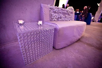 Fiction Events created a variety of seating areas for the party.