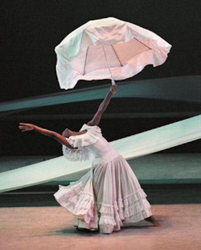 The evening included a four-part dance performance in the Kennedy Center's opera house.