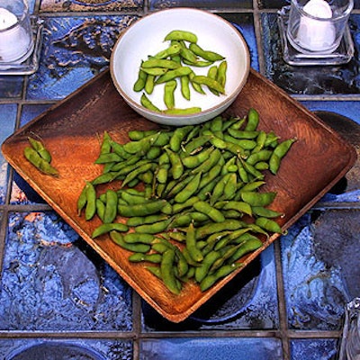 Edamame was one of the snacks provided by the Park.