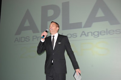 Abbey founder David Cooley toasted the group's achievements.