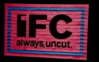 IFC's logo was ubiquitous.