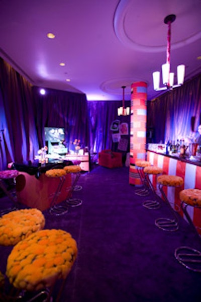 The Westin's Juno room went for a youthful look, with bright decor and a playful menu.
