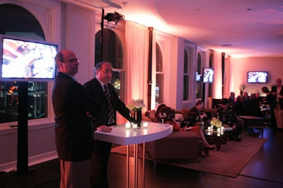 The Beverly Wilshire penthouse suite is hosting cocktail parties and dinners for retailers and customers.