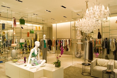 Elie Tahari worked with Milan-based architect Piero Lissoni to design the store.