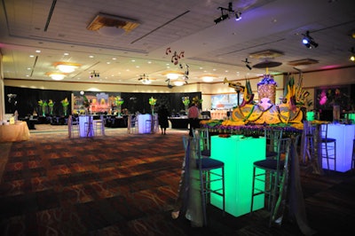 A Mardi Gras event in February introduced the venue to clients and community leaders.