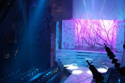 Circa's production team constructed the set.