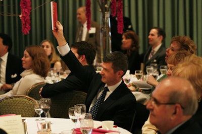 The live auction's top-selling item was an all-access pass to the Opera Theater's 2008 spring season. The package went for $11,000.
