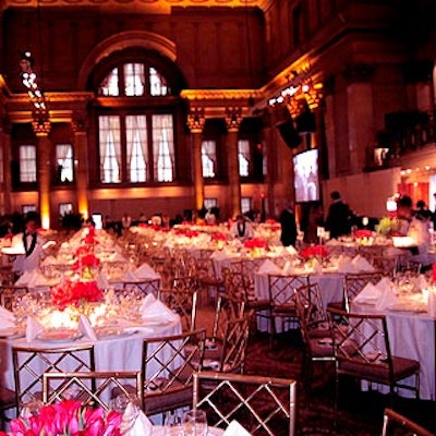 The grand interior of the Regent Wall Street's ballroom didn't call for any flashy decor.