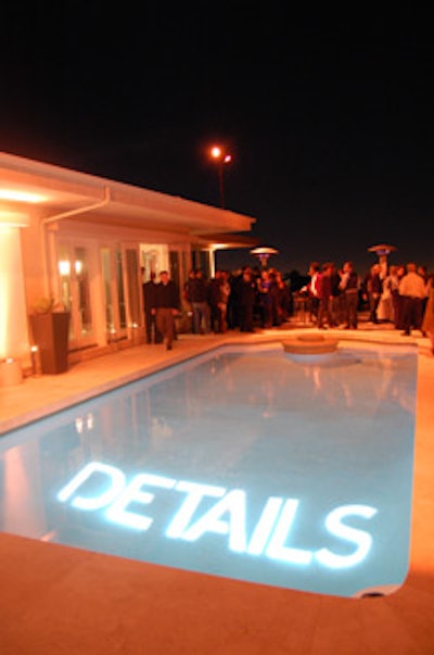 Details' party took over a private mansion in Beverly Hills.