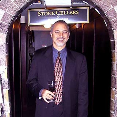 Steve Starke, Northeast region manager of Beringer Blass Wine Estates, co-organized the event.